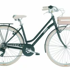 28" MBM Cykel Apostrof D 46 Cm 7 Sp Mat Sort