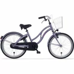 22 Tommer Pigecykel Alpina Ocean Mat Lilla Alu Stel
