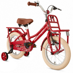 Supersuper 14 Tommer Pigecykel Cooper Super Super Rød