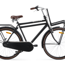 28 Tommer Herrecykel Popal Daily Basic 3 Gear, Mat Sort