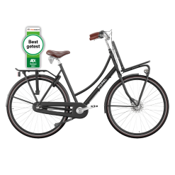 28 Tommer Damecykel Popal Prestige 3 Gear RN Mat Sort