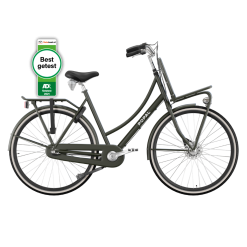 28 Tommer Damecykel Popal Prestige 3 Gear RN Militær Grøn