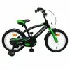 Amigo BMX FUN 16 Tommer 28 Cm Drengecykel Fodbremse Grøn/mat Sort -26" Cykler salg Amigo BMX Fun 16 sort groen.w1200