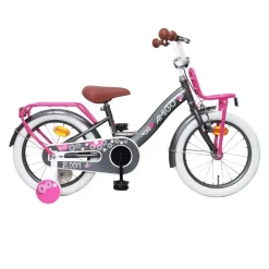 Amigo Bloom 16 Tommer 24 Cm Pigecykel, Grå