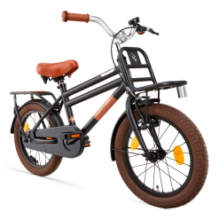 Supersuper 16 Tommer Drengecykel Cooper Bamboo Sort