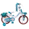 Amigo Dots 12 Tommer Pigecykel Hvid -26" Cykler salg Dots blaa 12.w1200