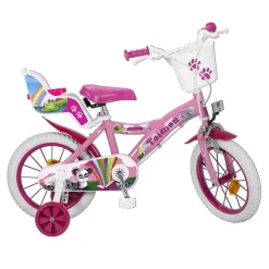 Toimsa Fantasy 14 Tommer Pigecykel Lyserød