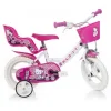 Dino Hello Kitty 12 Tommer Pigecykel Med Kurv, Dukkestol 3 Dino Hello Kitty 12 Tommer Pigecykel Med Kurv, Dukkestol -26" Cykler salg Hello Kitty 12.w1200
