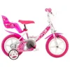 Dino Littel Heart 12 Tommer Pigecykel Hvid/pink -26" Cykler salg Little heart 12.w1200