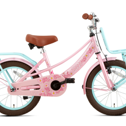 Supersuper 16 Tommer Pigecykel Lola Super Super Roze Turkis