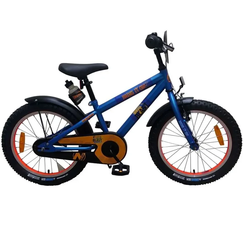 Nerf Blast 18 Tommer 26 Cm Drengecykel Fodbremse Blå 1 Nerf Blast 18 Tommer 26 Cm Drengecykel Fodbremse Blå