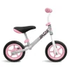Balancecykel 10 " Junior Cykel Grå/lyserød -26" Cykler salg Skids loebecykel.w1200