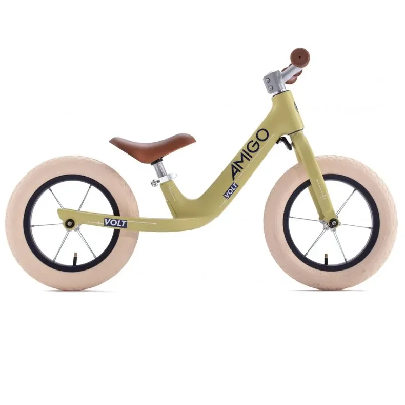 Amigo Volt 12" Løbecykel Gul 1 Amigo Volt 12" Løbecykel Gul