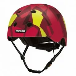 Cykelhjelm Urban Active Red/Yellow Størrelse 46 - 52 Cm
